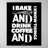 Ik bake en drink koffie en ik ken het Poster (Voorkant)