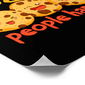 Ik Bake People Happy Baker Cookie Poster (Hoek)