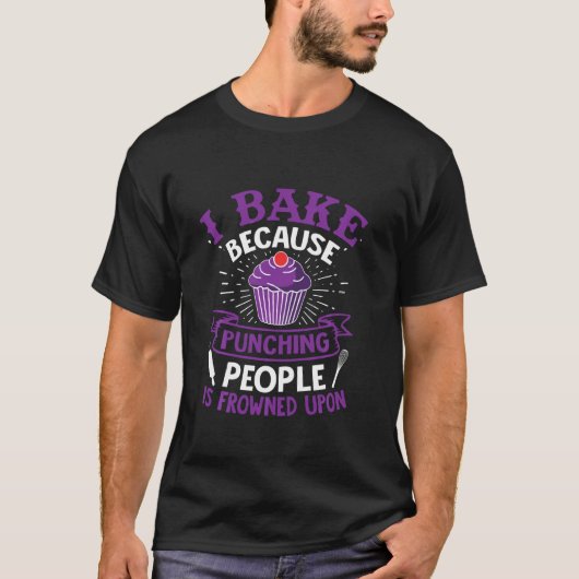 Ik bakt omdat mensen gestraft worden op vun t-shirt (Voorkant)