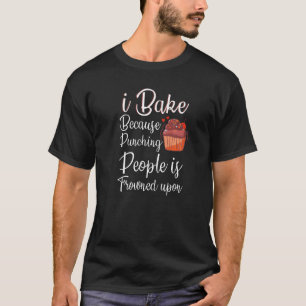 Ik bakt omdat mensen gestraft worden op zak t-shirt