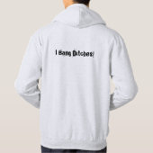 "Ik bang Ditches!" Sledders.com "Icon" Hoodie (Achterkant)