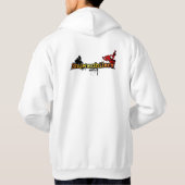 "Ik bang Ditches!" Snowmobiers.com Hoodie (Achterkant)