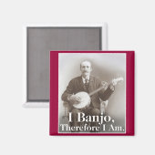 Ik banjo magneet (Voorkant / Achterkant)