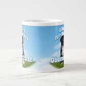 Ik barak voor Barack, Bo de eerste hond Obama Grote Koffiekop (Voorkant)
