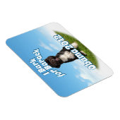 Ik barak voor Barack, Bo de eerste hond Obama Magneet (Rechterzijde)