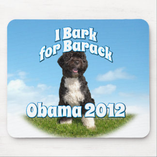 Ik barak voor Barack, Bo de eerste hond Obama Muismat