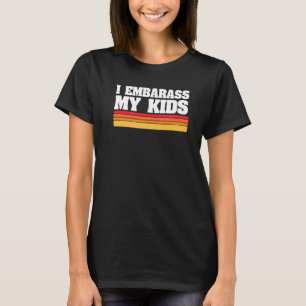 Ik barst mijn Kinder grappige vaders dag T-shirt