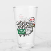 Ik beantwoord niet glas (Achterkant)