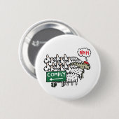 Ik beantwoord niet ronde button 5,7 cm (Voorkant /achterkant)