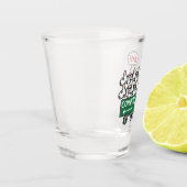 Ik beantwoord niet shot glas (Links)