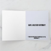 IK BEDANK GOD BIJ ELKE HERINNERING AAN JOUW HUTJE KAART (Binnen)