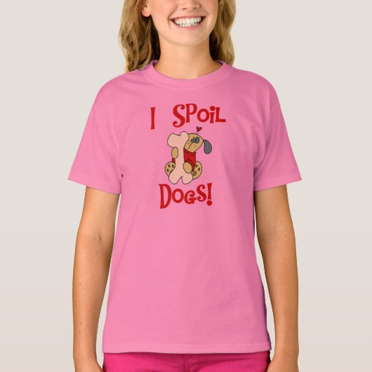 Ik bederf de T-shirts en de Giften van Honden (Voorkant)