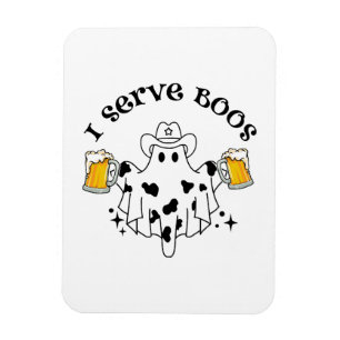 Ik bedien Boosjes! Barkeeper spooky Magneet