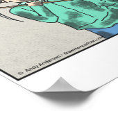 Ik bedien geen cartoon op maat poster (Hoek)