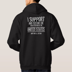 Ik bedien geen man hoodie