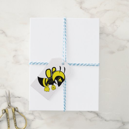 Ik bedoel bijenplezier cadeaulabel (Met Touw)