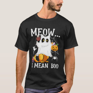 Ik bedoel Boo Cat Halloween T-shirt