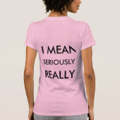 IK BEDOEL ECHT T-SHIRT (Achterkant)