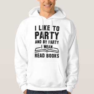 Ik bedoel gelezen boeken hoodie