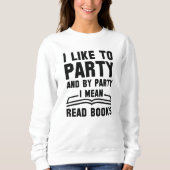 Ik bedoel gelezen boeken trui (Voorkant)