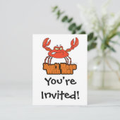 ik bedoel krab kaart (Staand voorkant)