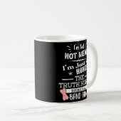 Ik bedoel niet dat ik eerlijk ben dat de waarheid koffiemok (Voorkant rechts)