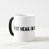 Ik bedoel niet, ik ben gewoon.. Eerlijk! Mok (Voorkant links)