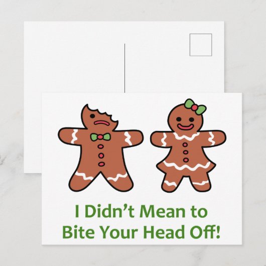 Ik bedoelde niet briefkaart (Voorkant / Achterkant)