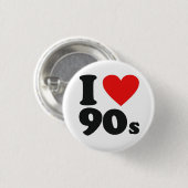 Ik begin 90's ronde button 3,2 cm (Voorkant /achterkant)