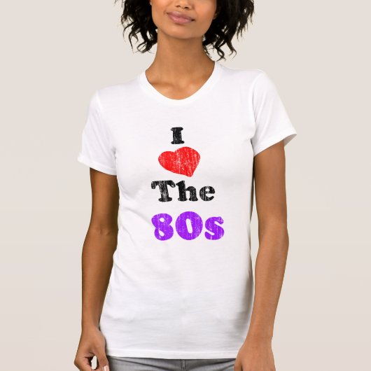 Ik begin de 80s  T-shirt (Voorkant)