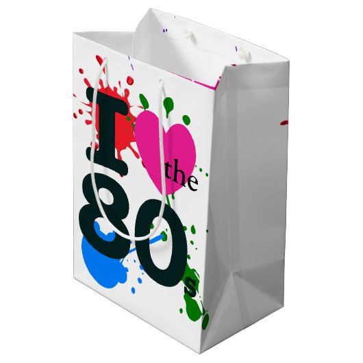 Ik begin de jaren 80 medium cadeauzakje (Achterkant Gekanteld)