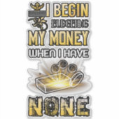 Ik begin geld te begroten als ik geen sticker heb (Voorkant)