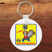 Ik begin met je Superpower Sleutelhanger (Voorkant)