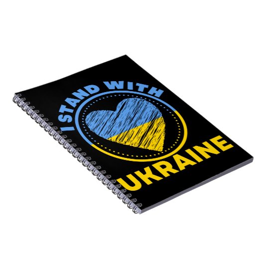 IK BEGIN MET OEKRAÏNE - STEUN NOTITIEBOEK (Rechterzijde)
