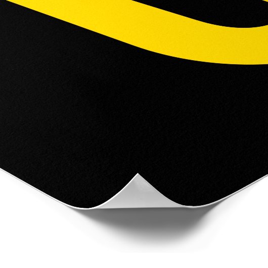 IK BEGIN MET OEKRAÏNE - STEUN POSTER (Hoek)