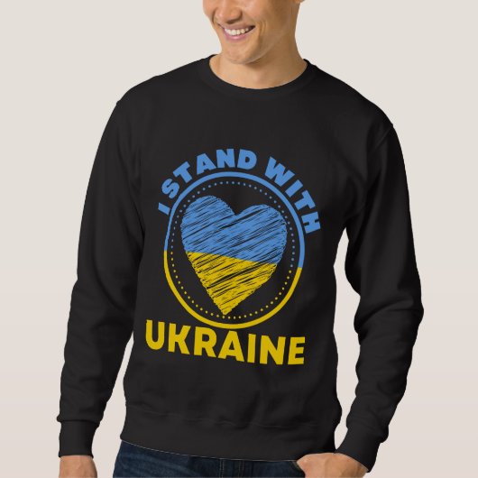IK BEGIN MET OEKRAÏNE - STEUN TRUI (Voorkant)
