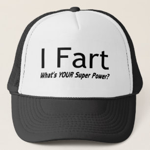 Ik begin met wat je superkracht is trucker pet
