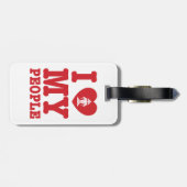 Ik begin mijn Laotiaanse mensen te wissen Bagagelabel (Achterkant horizontaal)