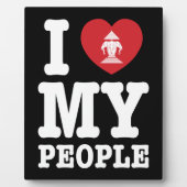 Ik begin mijn Laotiaanse mensen te wissen Fotoplaat (Voorkant)