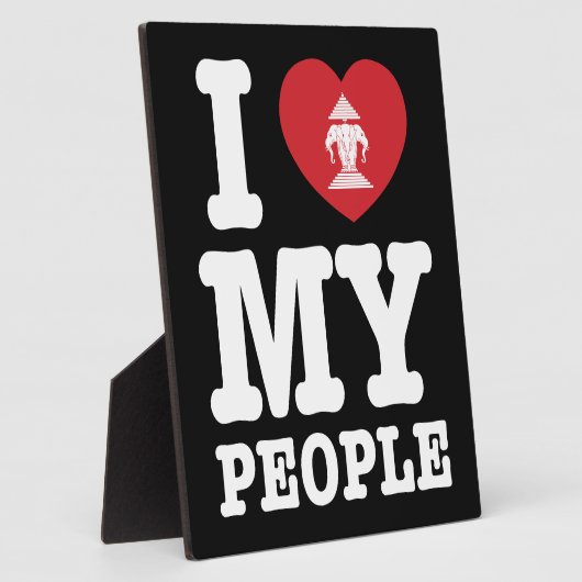 Ik begin mijn Laotiaanse mensen te wissen Fotoplaat (Zijkant)