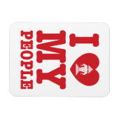 Ik begin mijn Laotiaanse mensen te wissen Magneet (Horizontaal)