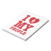 Ik begin mijn Laotiaanse mensen te wissen Notitieblok (Linkerzijde)