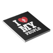 Ik begin mijn Laotiaanse mensen te wissen Notitieblok (Schuin)