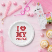 Ik begin mijn Laotiaanse mensen te wissen Papieren Bordje (Feest)