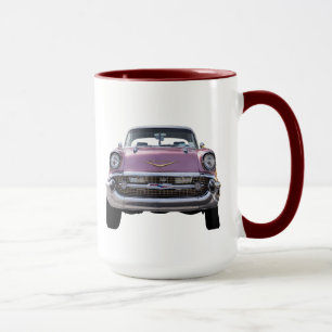 "Ik begin pas." "57 MOK Chevy COFFEE