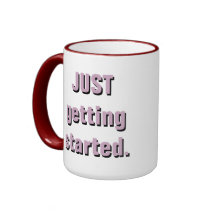 "Ik begin pas." "57 MOK Chevy COFFEE