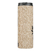 Ik begin te werken wanneer mijn koffie thermosbeker (Achterkant)