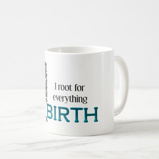 Ik begin voor... koffiemok (Voorkant rechts)