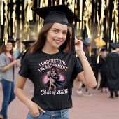 Ik begreep het Opdracht Afstudeerder - Klasse van T-shirt