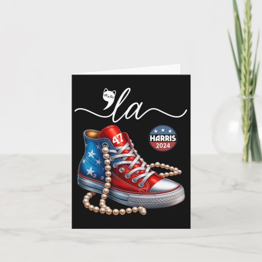 Ik begrijp de Ignment Comma La Schattigee Schoenen Kaart (Voorkant)